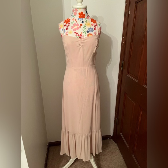 Reformation dusty rose midi dress - Picture 5 of 6